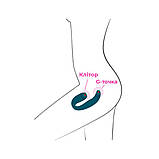 Пульсатор із вакуумною стимуляцією клітора Adrien Lastic My G (Teal) - SO6028, фото 6