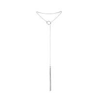 Ланцюжок для тіла Bijoux Indiscrets Magnifique Tickler Pendant Chain — Silver, Сріблястий - SO5924