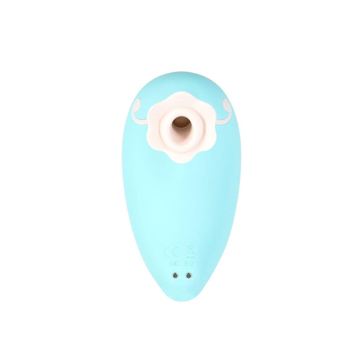 Розкішний вакуумний кліторальний стимулятор Pillow Talk - Dreamy Teal із кристалом Swarovski - SO5569, фото 1