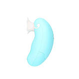 Розкішний вакуумний кліторальний стимулятор Pillow Talk - Dreamy Teal із кристалом Swarovski - SO5569, фото 2