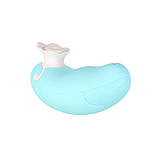 Розкішний вакуумний кліторальний стимулятор Pillow Talk - Dreamy Teal із кристалом Swarovski - SO5569, фото 3