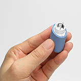 Вібратор на палець Tenga SVR one BLUE - SO7047, фото 6