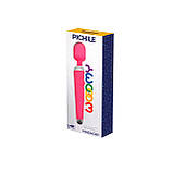 Вібромасажер Wooomy Pichile, потужний, 10 режимів вібрації, Рожевий - SO7408, фото 2