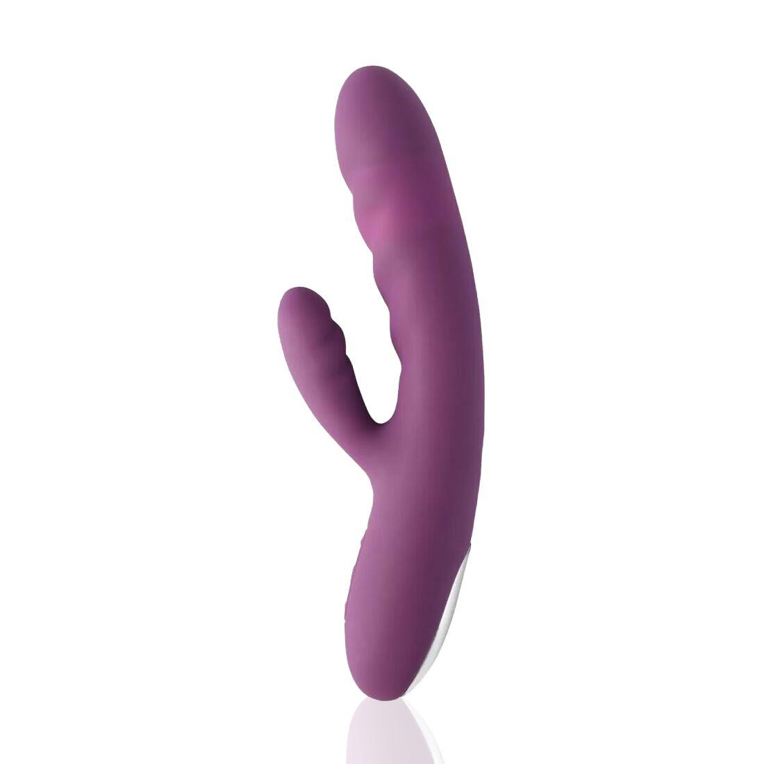 Вібратор-кролик Svakom Avery Lilac зі стовбуром, що рухається, рух вперед-назад - SO6996, фото 1