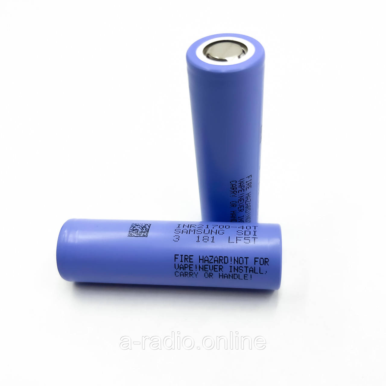 Акумулятор Samsung INR21700 40T 4000 mAh Li-ion 3.7V без захисту (промисловий АКБ) оригінал, новий, 21700