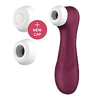 Вакуумний кліторальний стимулятор Satisfyer Pro 2 Generation 3 with Liquid Air Wine Red - SO7772