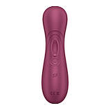 Вакуумний кліторальний стимулятор Satisfyer Pro 2 Generation 3 with Liquid Air Wine Red - SO7772, фото 5