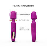 Вібромасажер з двома насадками Love To Love R-EVOLUTION SWEET ORCHID, гнучка голівка - SO7376, фото 3