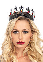 Філігранна корона з камінням Leg Avenue Filigree royal crown, метал - SO7955