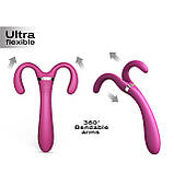 Вібратор-стимулятор Dorcel INFINITE JOY PLUM, багатофункціональний, унісекс - SO7380, фото 2