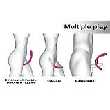 Вібратор-стимулятор Dorcel INFINITE JOY PLUM, багатофункціональний, унісекс - SO7380, фото 3