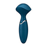 Вібромасажер Satisfyer Mini Wand-er Blue - SO7794, фото 2