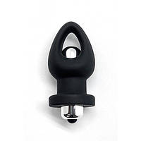 Анальна пробка Wooomy Orny зі знімною віброкулею, 1 режим вібрації, діаметр 3,6 см, довжина 8,4 см - SO7430