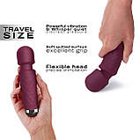 Мінівібромасажер Dorcel Wand Mini Wanderful Plum - SO7815, фото 3