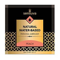 Пробник Sensuva — Natural Water-Based Peach (6 мл) - SO7836