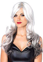 Leg Avenue Allure Multi Color Wig Grey/Black - SO7933