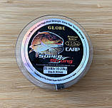 Волосінь коропова GLOBE Super Strong,dia: 0.3 mm, 150 м, коричнева, фото 3