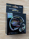 Волосінь коропова GLOBE Super Strong,dia: 0.3 mm, 150 м, коричнева, фото 6