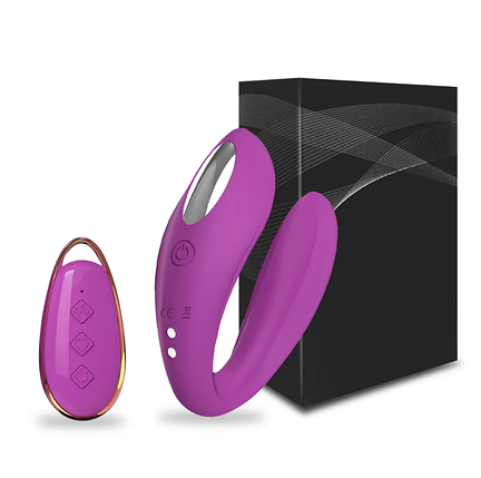 Вібратор для пар з Пультом PassionSync стимулятор пеніса, клітора та точки G, фото 1