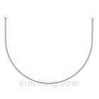 Примірочна DIANA-12 настінна радіусна, d22мм (L1200мм), фото 2