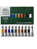 Набор масляных красок Winton Oil Colour, 10 шт, тубы объемом 21 мл, картон, Winsor&Newton