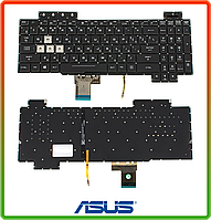 Клавіатура Asus FX505, FX505G, FX505D, FX505GD, FX505GE, FX505GM, FX505DY, FX505DV з підсвіткою клавіш WHITE