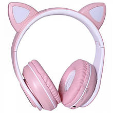 Навушники Bluetooth TUCCI К26 LED — Pink