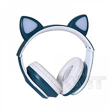 Навушники Bluetooth TUCCI CT930 LED — Dark Blue