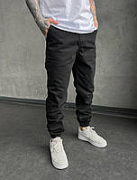 Джоггеры мужские джинсовые черные, турецкие мужские джинсы черного цвета с манжетами на липучках