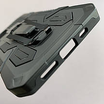 Чохол для iPhone 12 броньований чохол із затискачем на телефон айфон 12 чорний u7e, фото 4