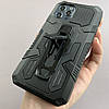 Чохол для iPhone 12 броньований чохол із затискачем на телефон айфон 12 чорний u7e, фото 6