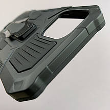 Чохол для iPhone 12 броньований чохол із затискачем на телефон айфон 12 чорний u7e, фото 5