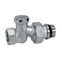 Giacomini R17TG 1/2" (R17X033) - Радиаторный кран прямой (обратка)