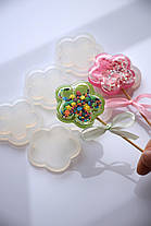 Силіконовий молд  "Квітка-брязкальце"