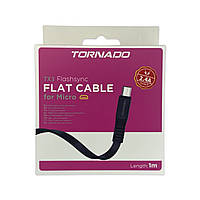 USB Cable TORNADO TX3 Micro Black
