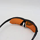 Тактичні окуляри з 5 поляризованими лінзами / Захисні окуляри від сонця / Велосипедні окуляри, фото 8