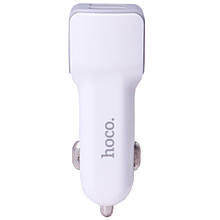 АЗУ « Hoco - Z23 Grand Style » (2 USB) (2.4 A) White