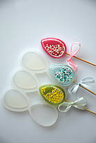 Сіліконовий молд для леденців "Яйця брязкальця"