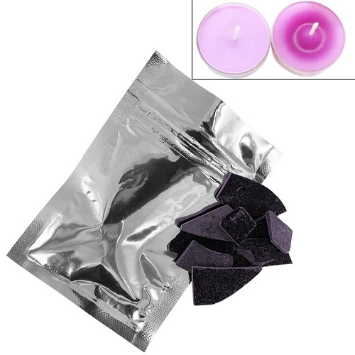 Барвник колір сухий для свічок з воску парафіну стеарину 10 г, фіолетовий, для парафінових свічок