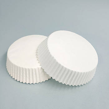 Паперова форма для тарту Біла 8 см — 50 шт.