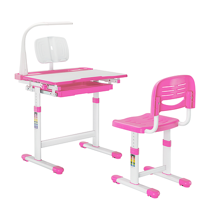 Дитяча парта зі стільчиком FunDesk Bellissima Pink - ОПТОМ ДЛЯ ШКІЛ, фото 1