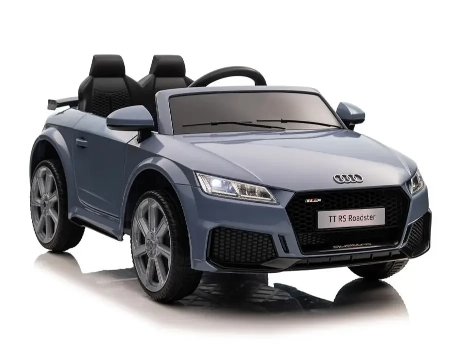 Дитячий електромобіль Audi TT на акумуляторі блакитний, фото 1