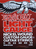 Струны для электрогитар ERNIE BALL Light P02208