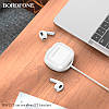 BOROFONE бездротові навушники Bluetooth з мікрофоном, 4 години роботи, колір білий, фото 2