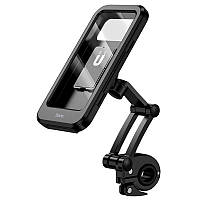 Hoco держатель для телефона на велосипед или мотоцикл, 4.5-7 дюймов, черный