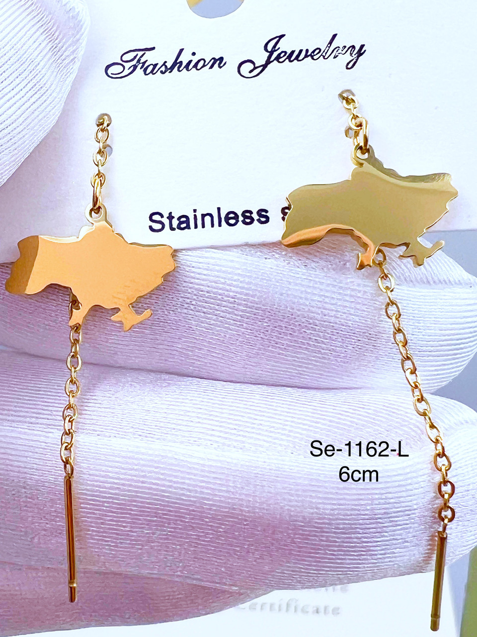 Сережки Stainlees steel
