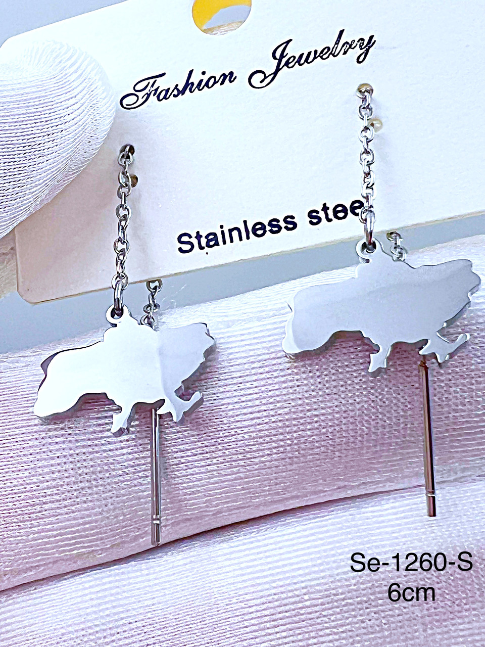 Сережки Stainlees Steel