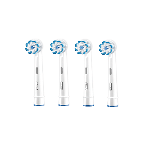 4 шт. насадки для електричної зубної щітки ORAL-B Junior Sensitive Clean, фото 1