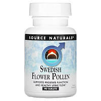 Натуральная добавка Source Naturals Swedish Flower Pollen, 90 таблеток