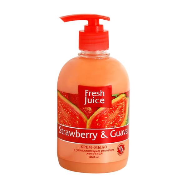 /Креммило рідке FRESH JUICE 460 мл Strawberry&ampGuava